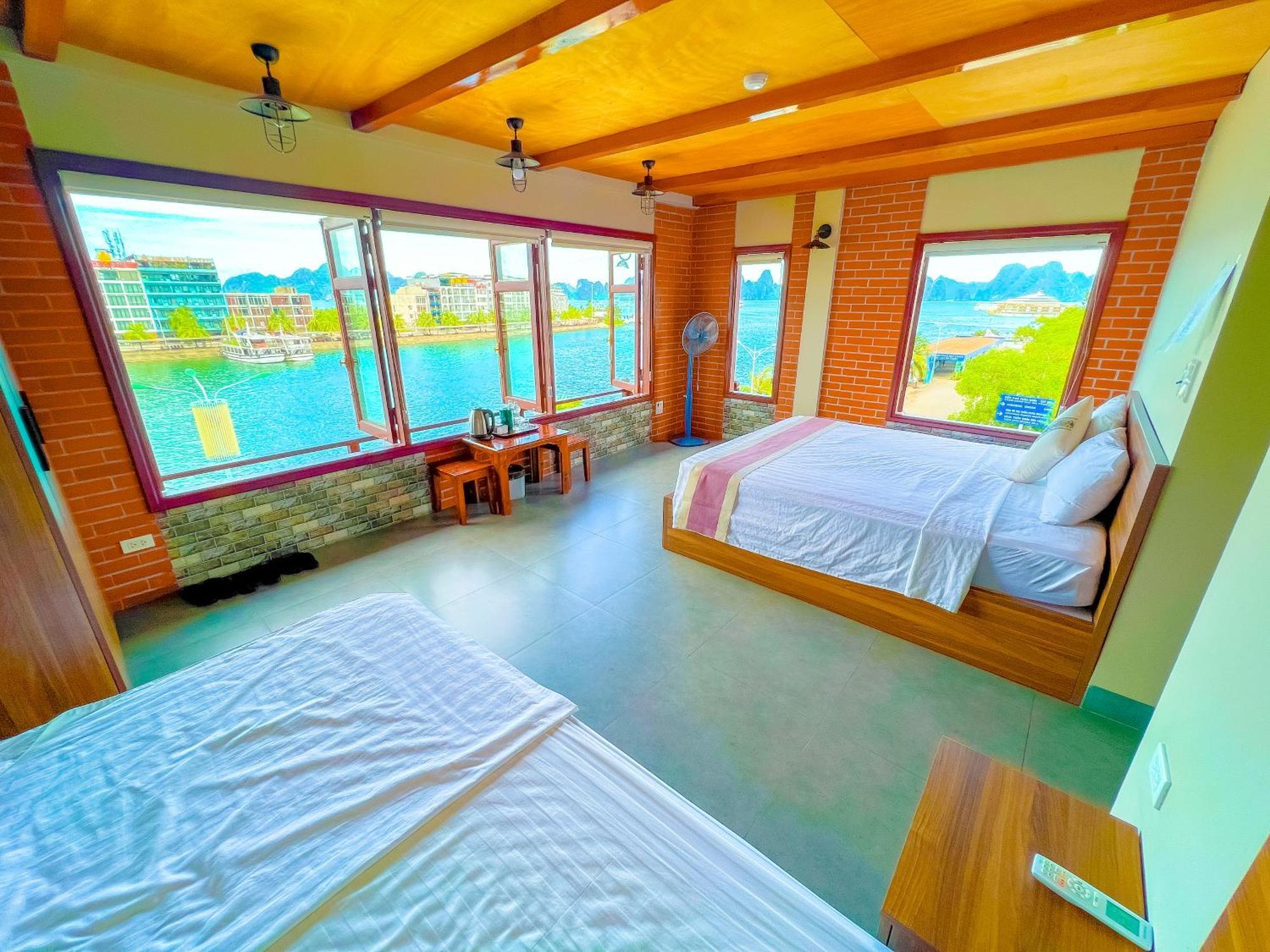 Canh Buom Homestay - Tuan Chau Ha Long Exterior foto
